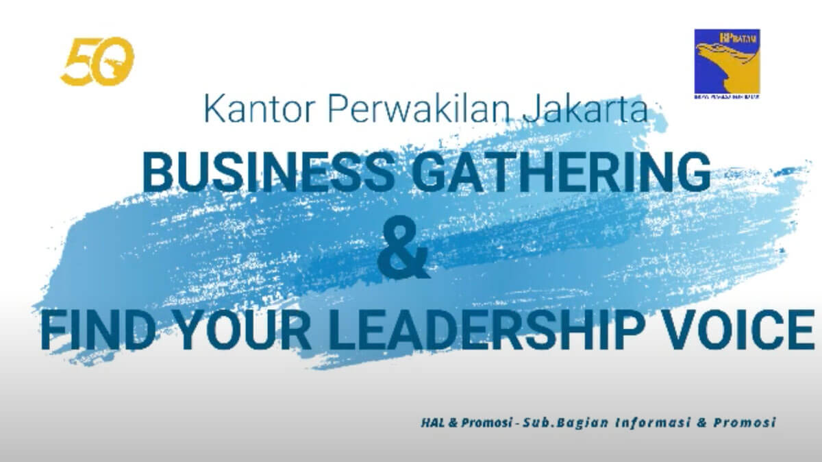 Kantor Perwakilan Jakarta Mengadakan Acara Business Gathering dan Voice Speaking